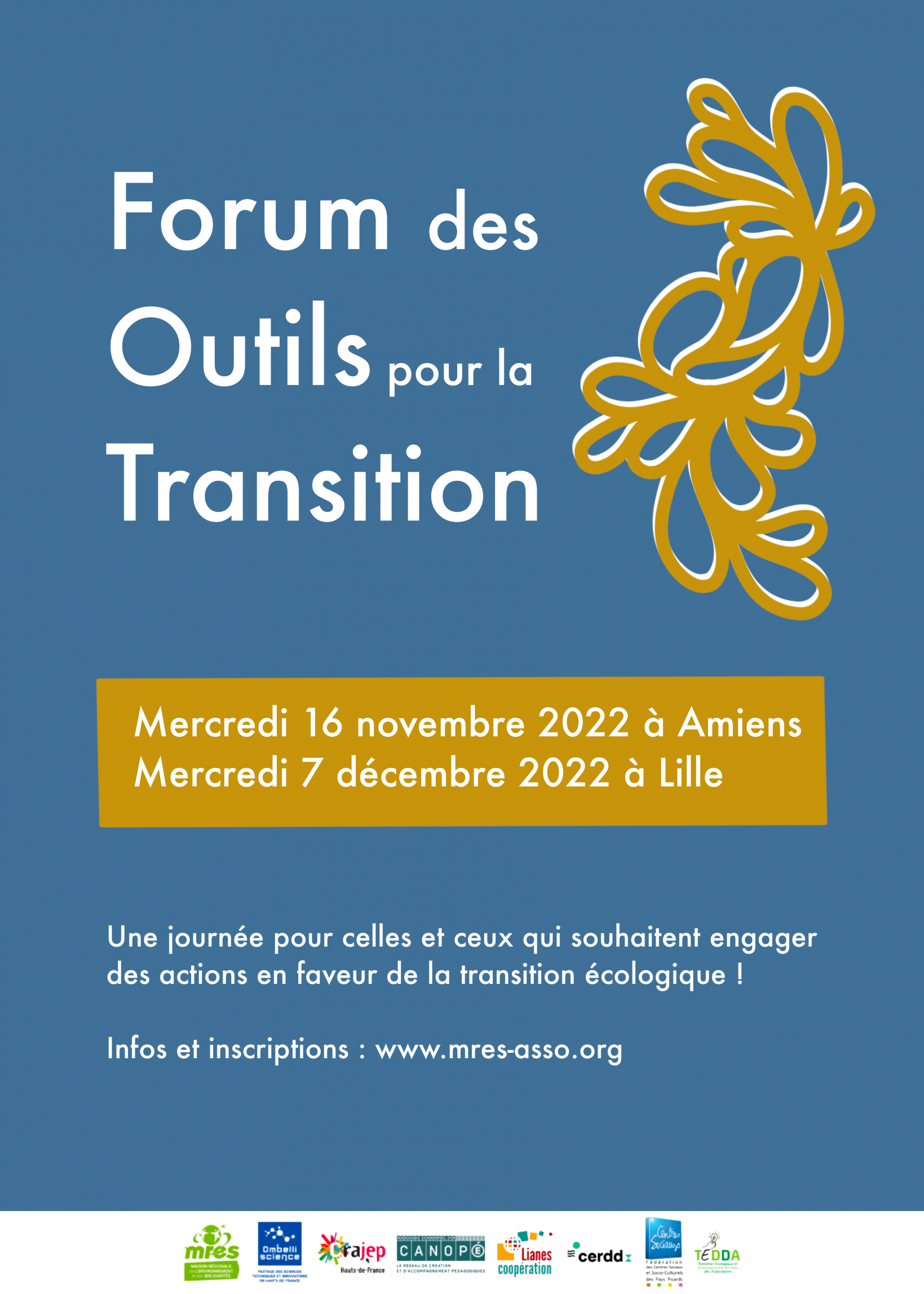Forum des Outils pour la Transition 2022 Affiche FOT bannière