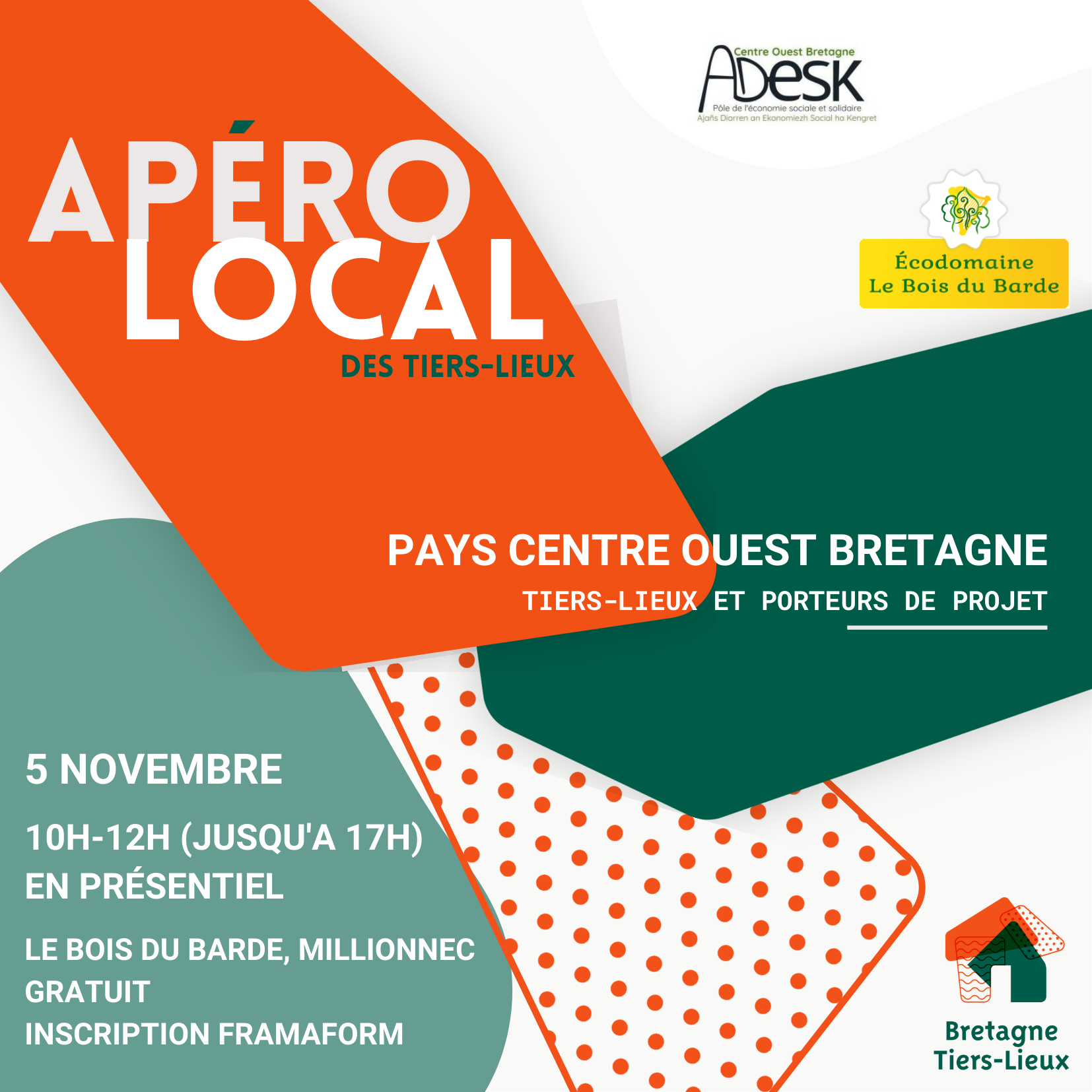 apéro local bretagne tiers-lieux - 5 novembre apéro local bretagne tiers-lieux - 5 novembre