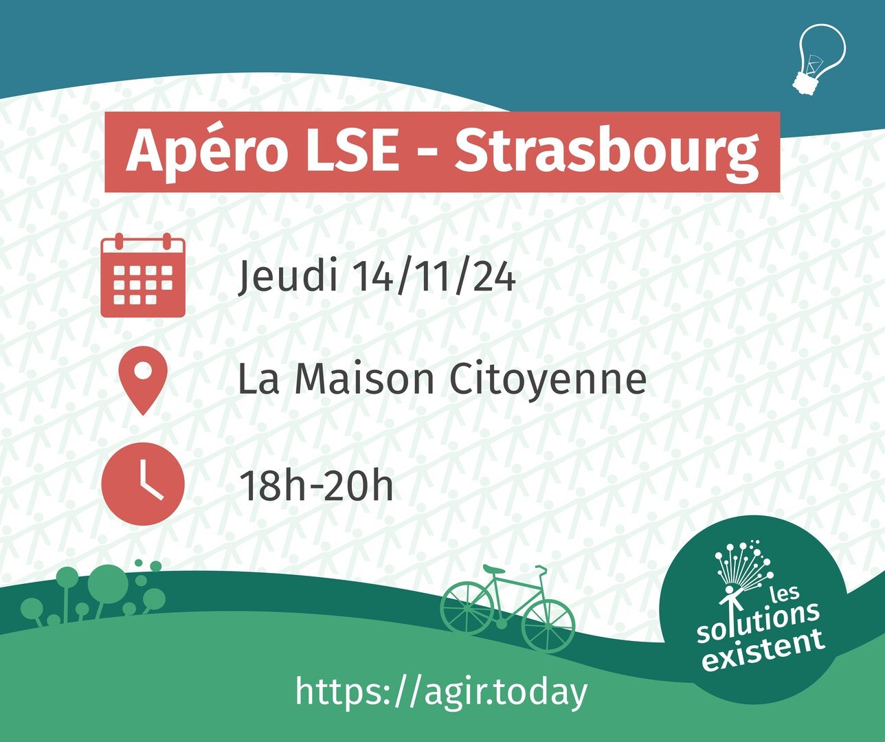 Apéro LSE - Strasbourg Apéro LSE à la Maison citoyenne de Strasbourg, le 14 novembre de 18h à 20h