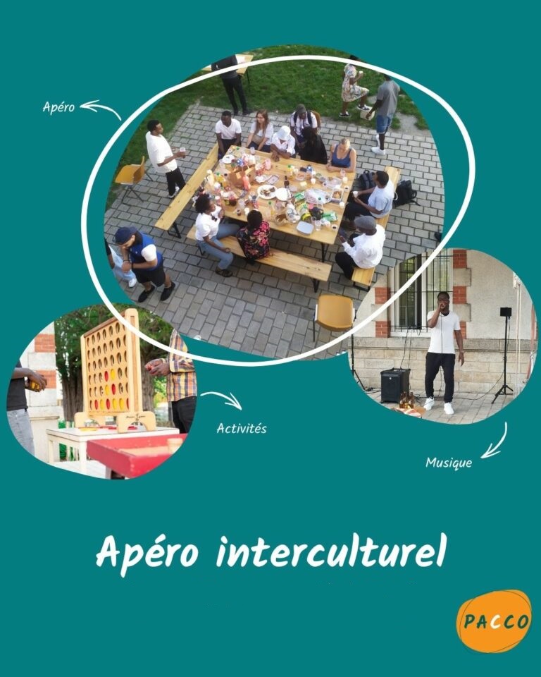 Apéro interculturel et partagé avec PACCO Apéro interculturel et partagé