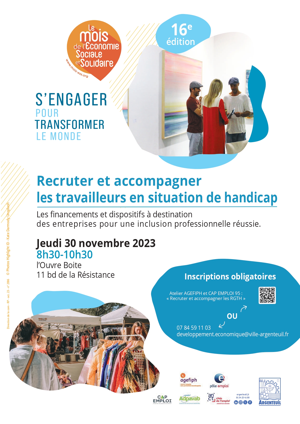 Atelier AGEFIPH CAP EMPLOI 95