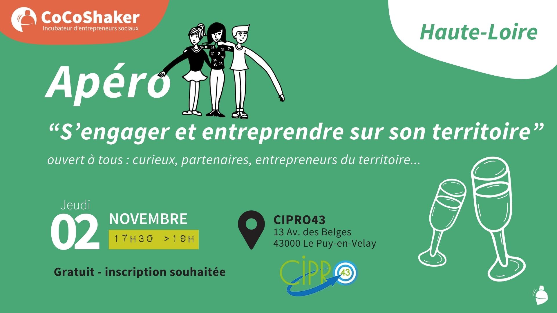 Informations apéro Haute-Loire