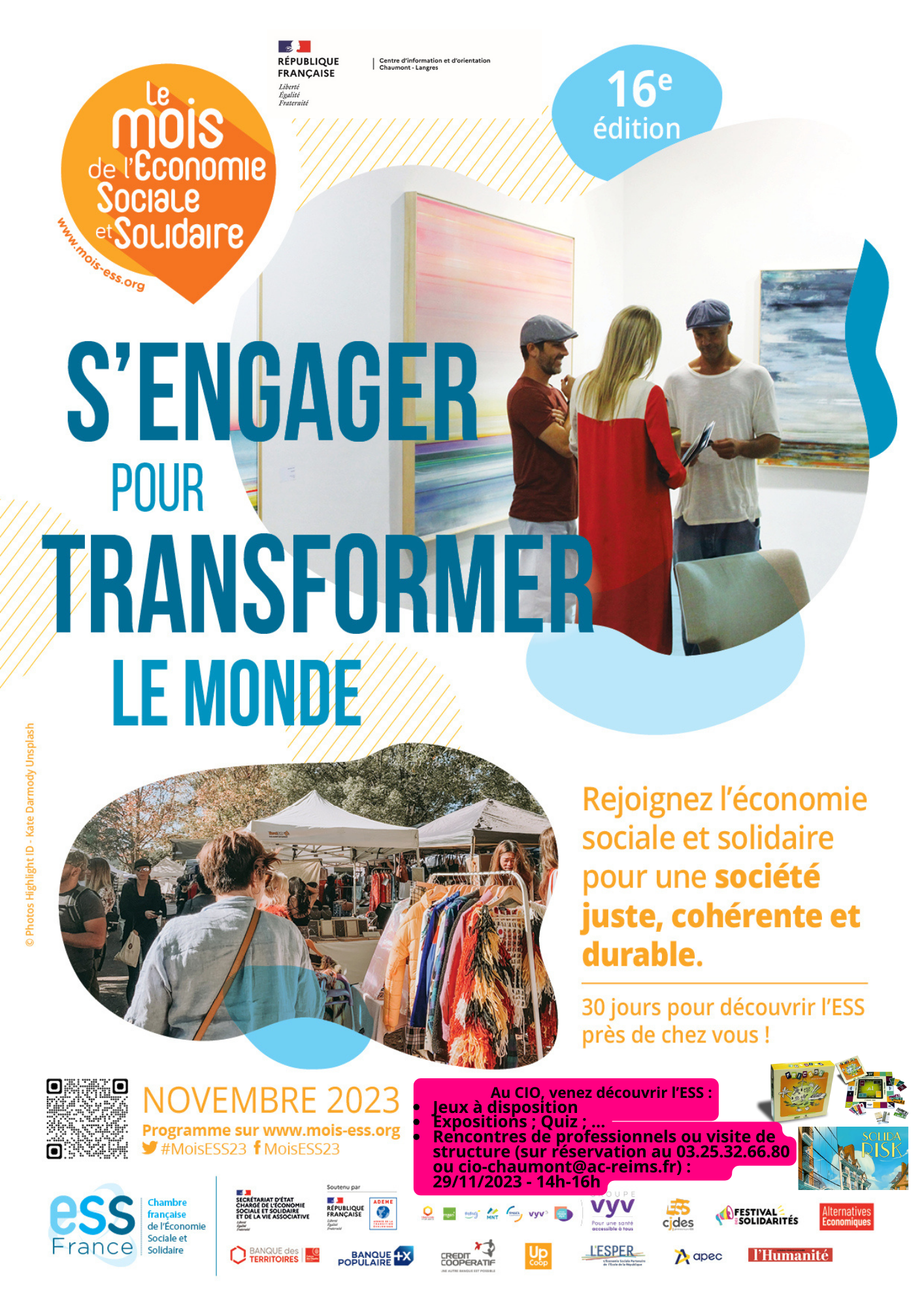 Découverte de l'ESS au CIO Découverte de l'ESS au CIO