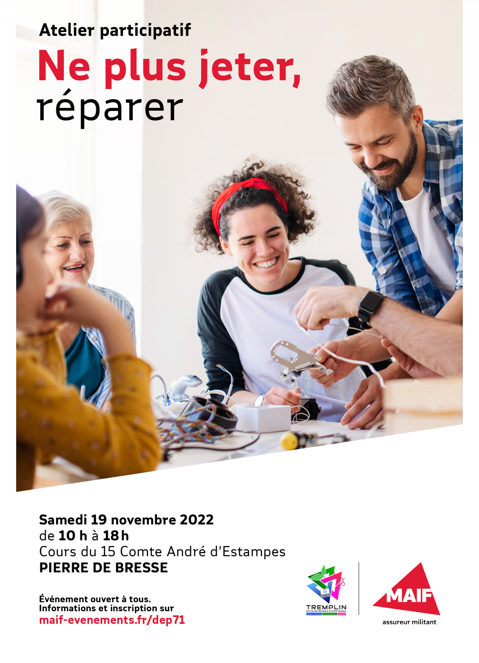 Ne plus jeter, réparer Ne plus jeter, réparer