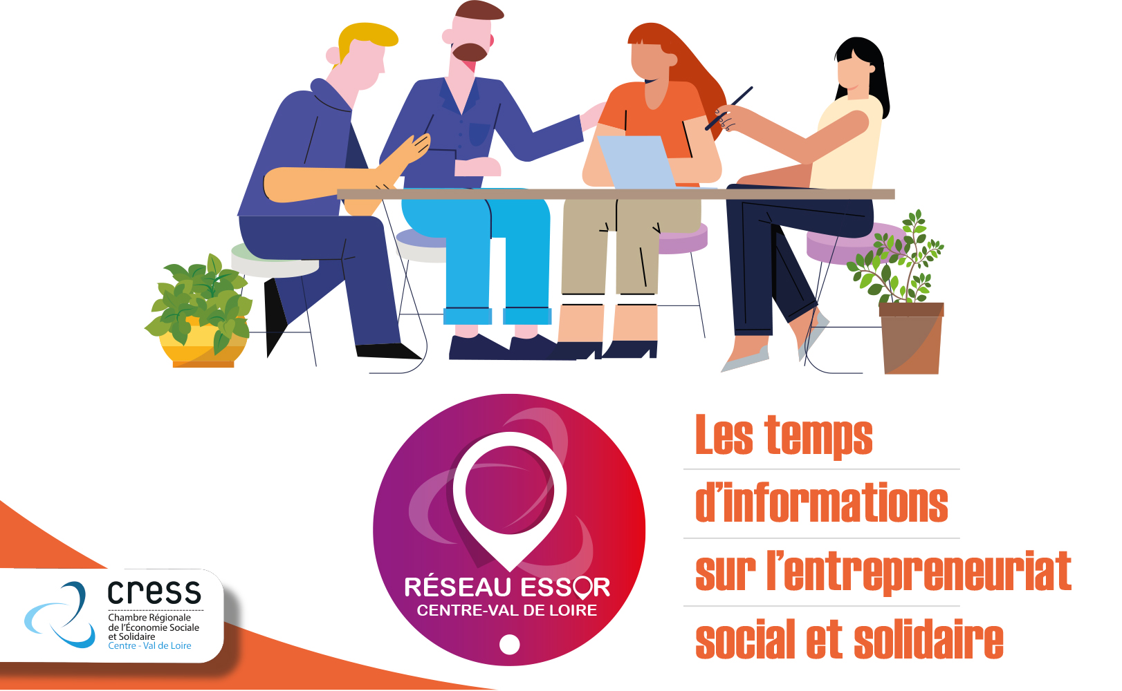 Les temps d'informations sur l'entrepreneuriat social et solidiare
