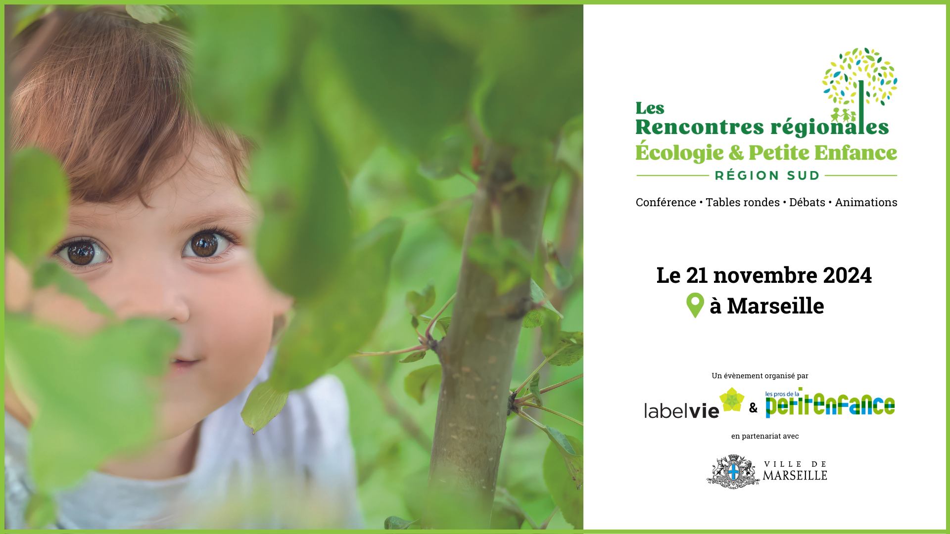 Rencontre régionale Écologie & Petite enfance Rencontre régionale Écologie & Petite enfance