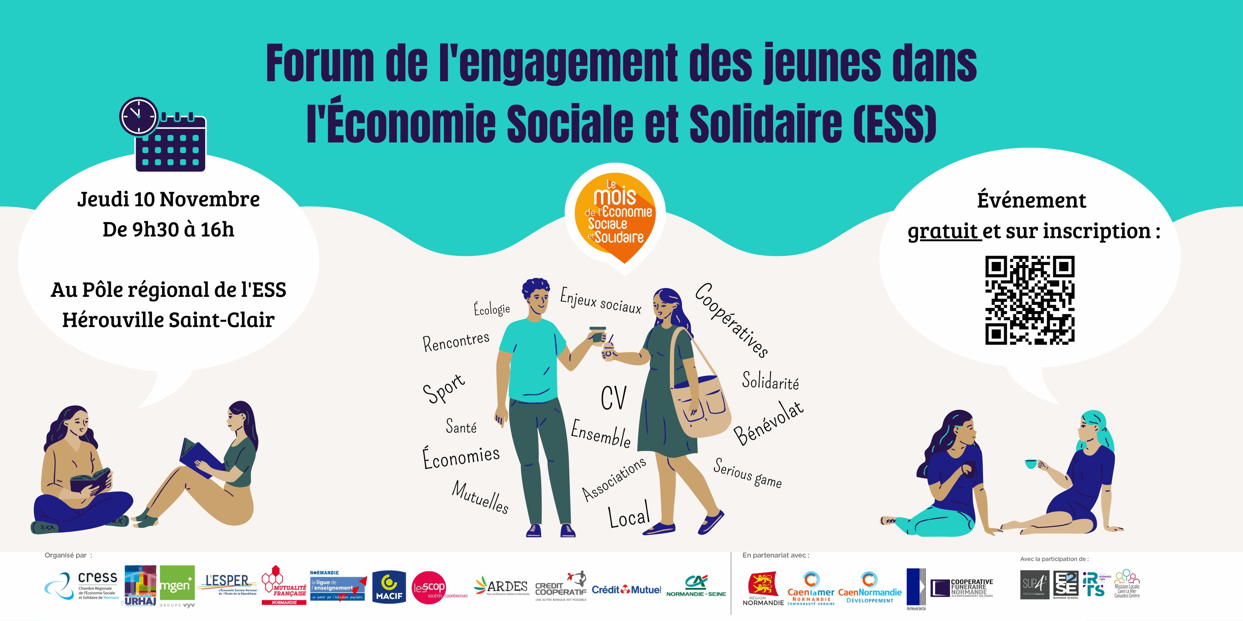 Forum de l'engagement des jeunes dans l'ESS