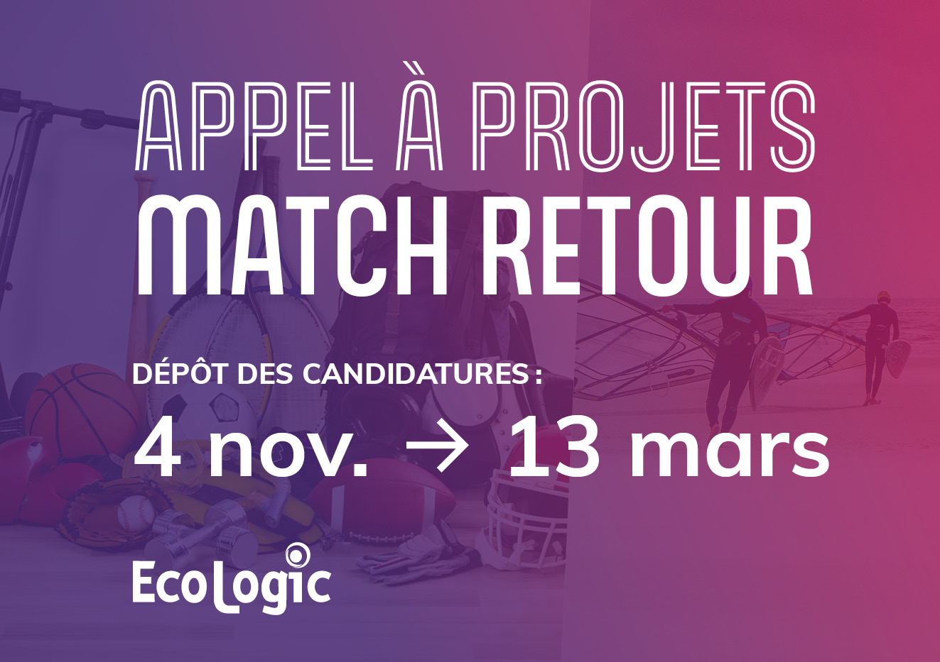 bannière de présentation de l'appel à projet Match Retour bannière de présentation de l'appel à projet Match Retour
