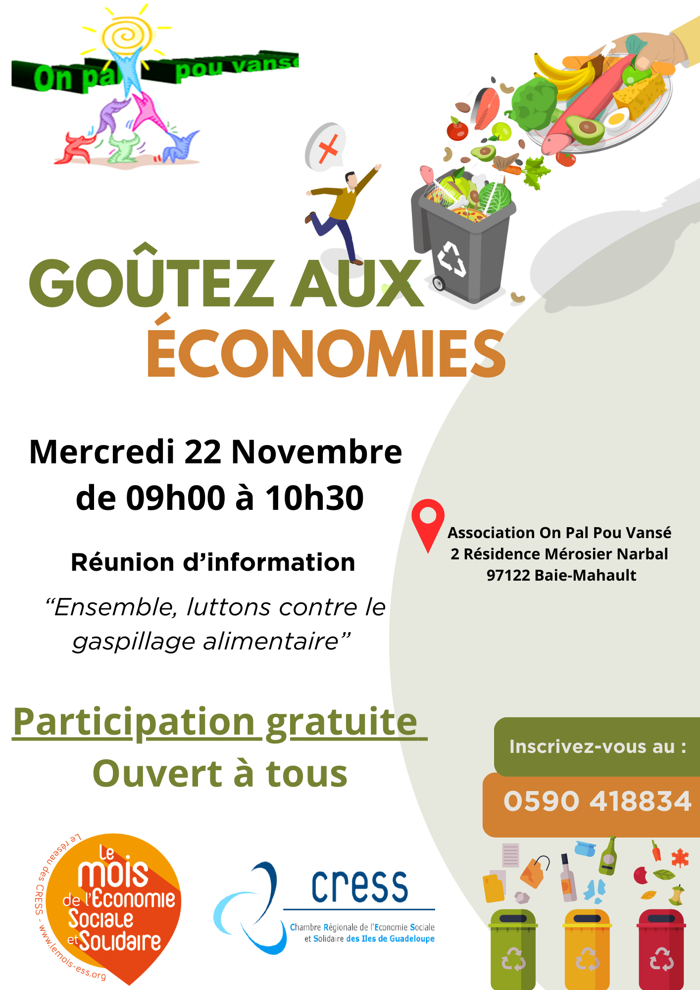 Affiche réunion d'information