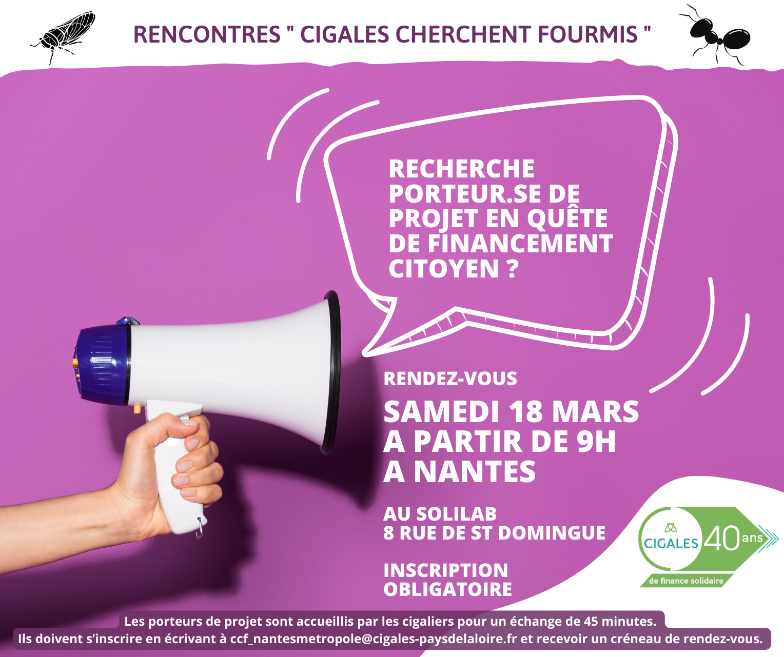 Rendez-vous d'affaires le 18 novembre au SOLILAB à Nantes