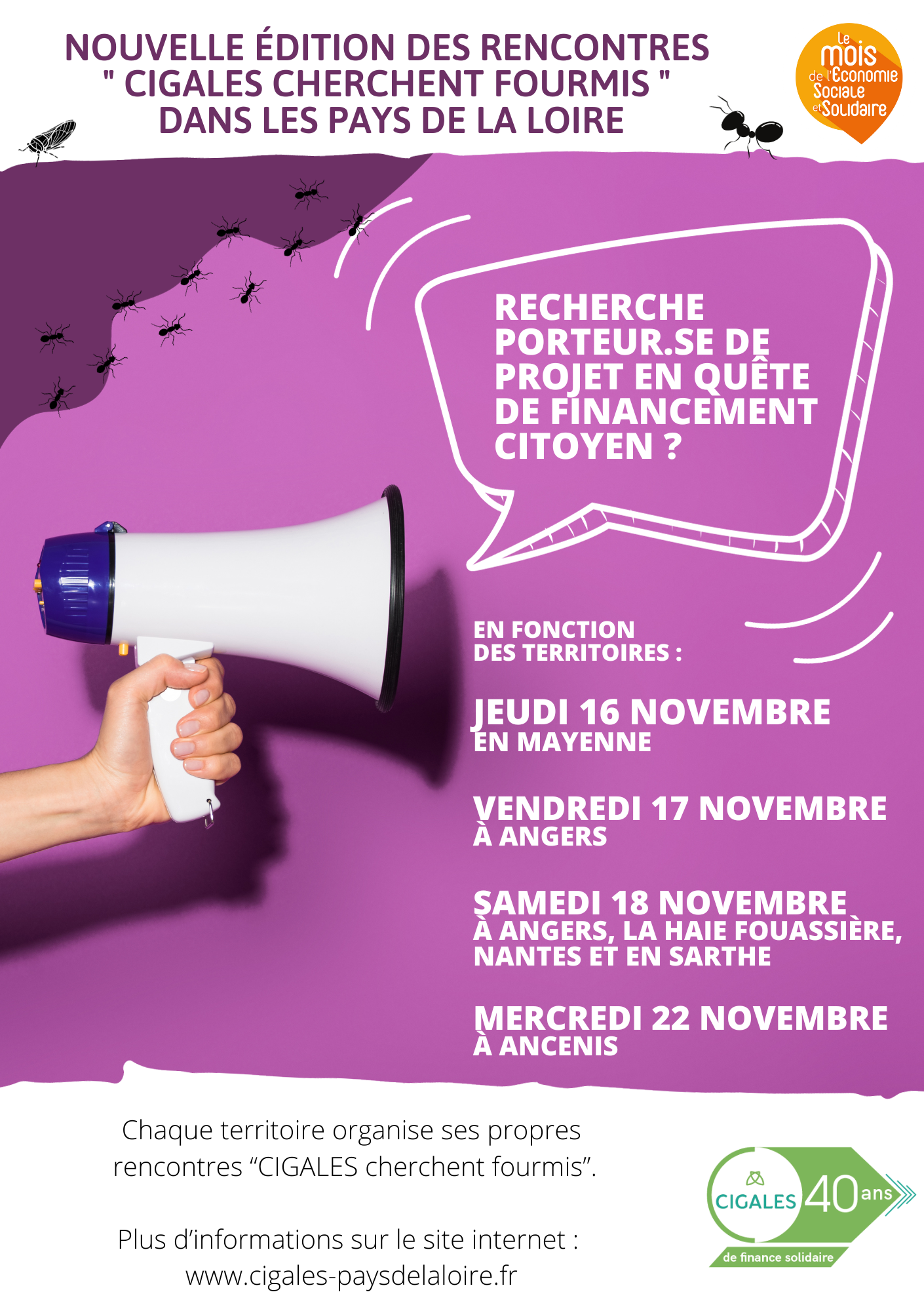 Rendez-vous d'affaires le 18 novembre à Spay