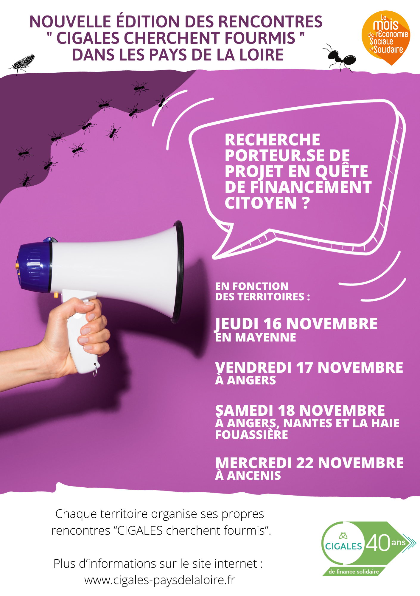 Rendez-vous d'affaires le 17 et 18 novembre à Angers