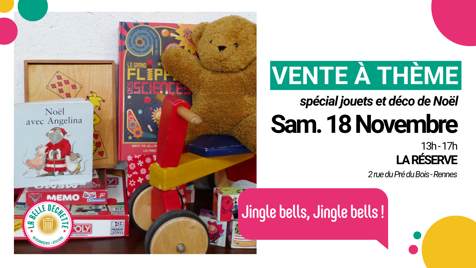 Vente à thème - décoration et jeux pour Noël 