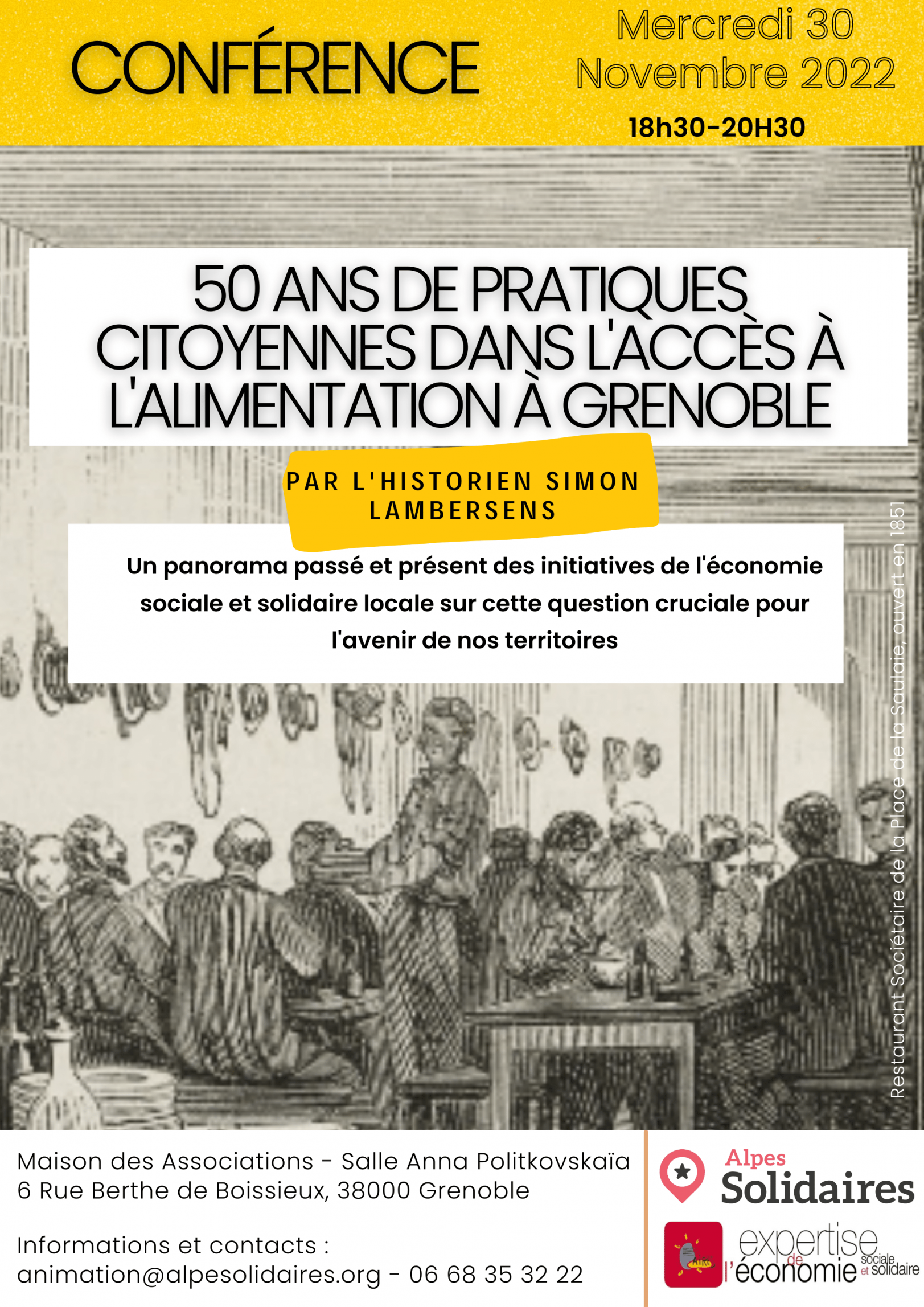 conférence histoire alimentation ess grenoble conférence histoire alimentation ess grenoble