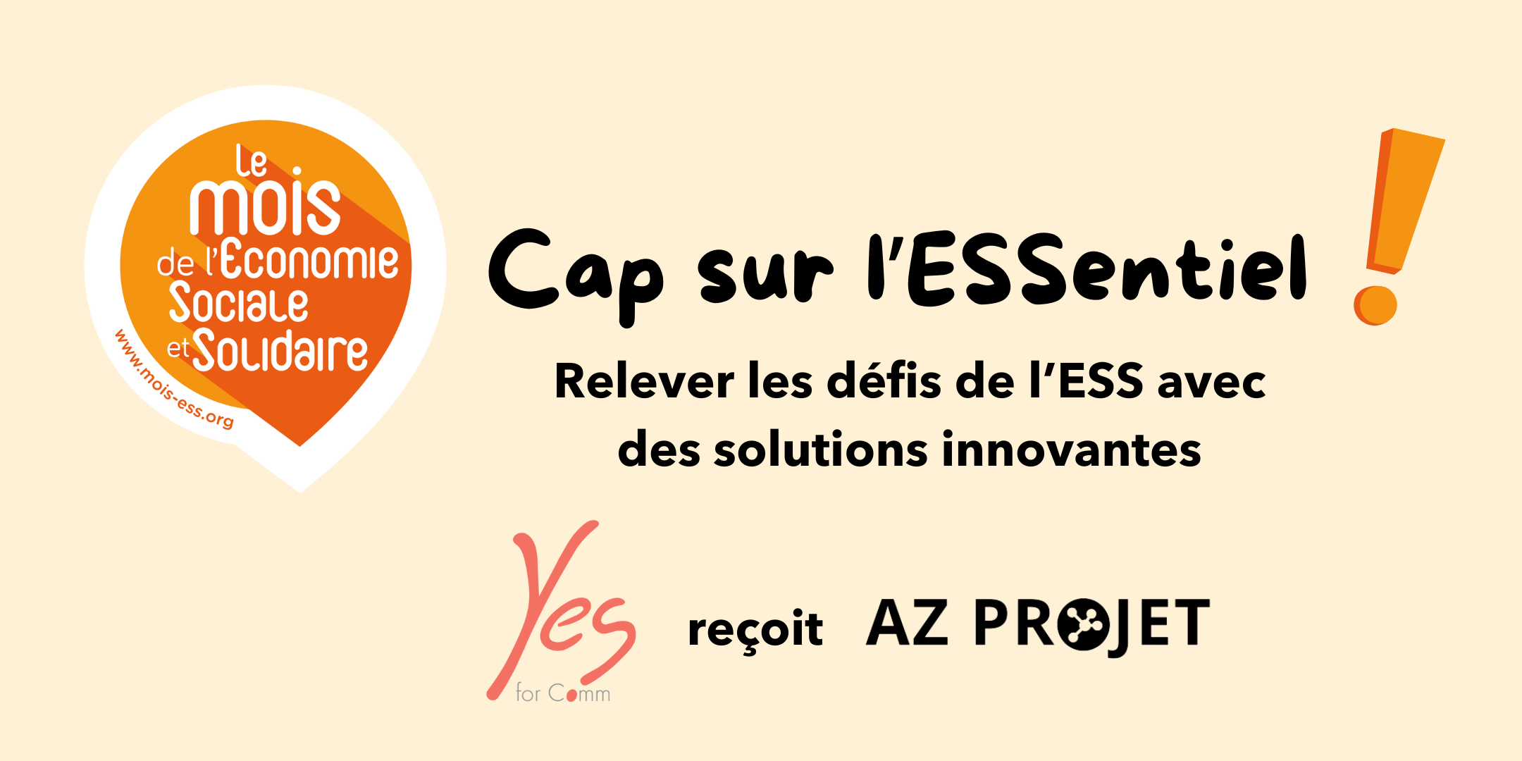 Cap sur l'ESSentiel : relever les défis de l'ESS avec des solutions innovantes Cap sur l'ESSentiel : relever les défis de l'ESS avec des solutions innovantes