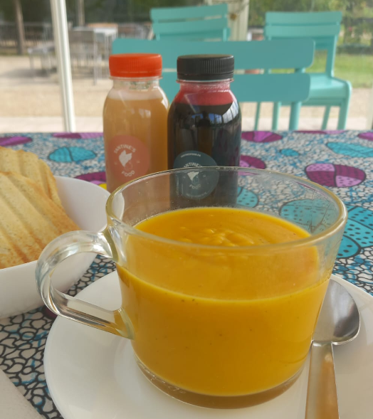 Soupe veloutée de potiron