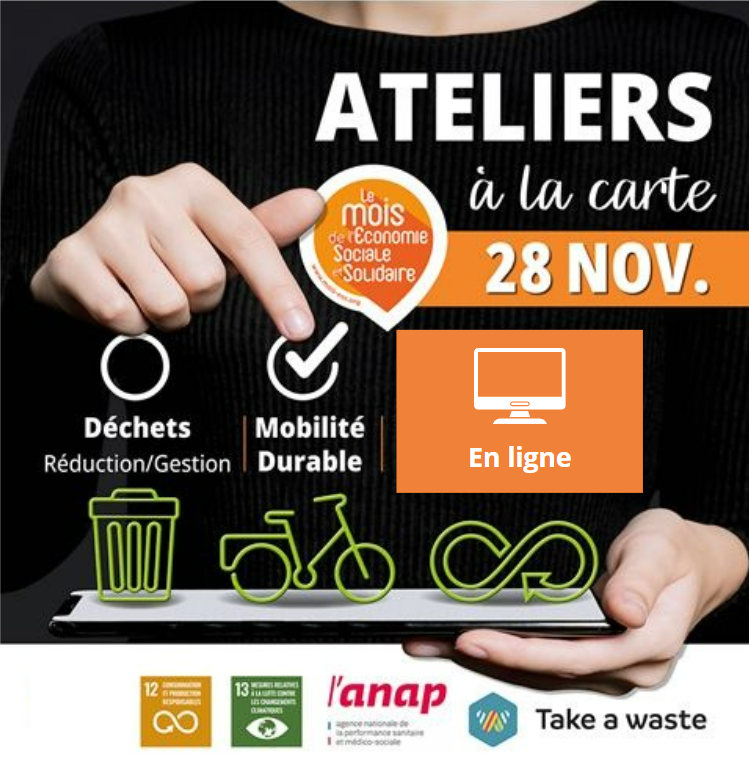 Matinale ateliers à la carte - Visioconférence Visioconférence : Matinale ateliers à la carte déchets (réduction et gestion) et mobilité durable