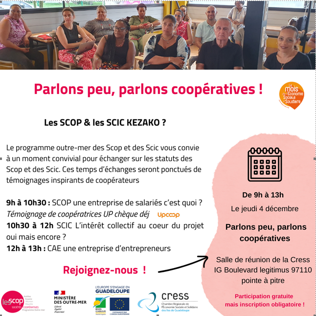 Réunion d'information SCOP & SCIC