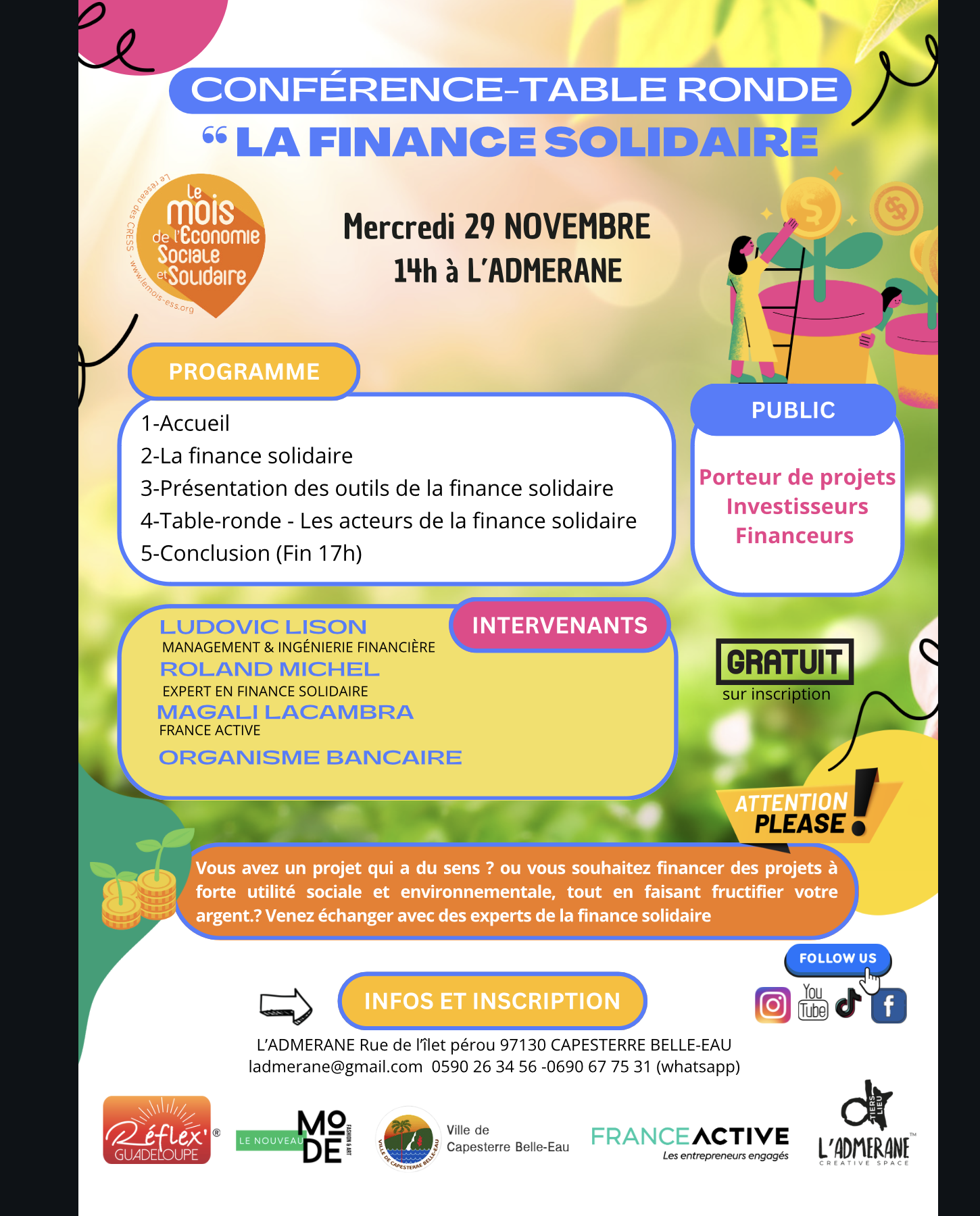 Confรฉrence-Table ronde "La finance solidaire" Confรฉrence-Table ronde "La finance solidaire"