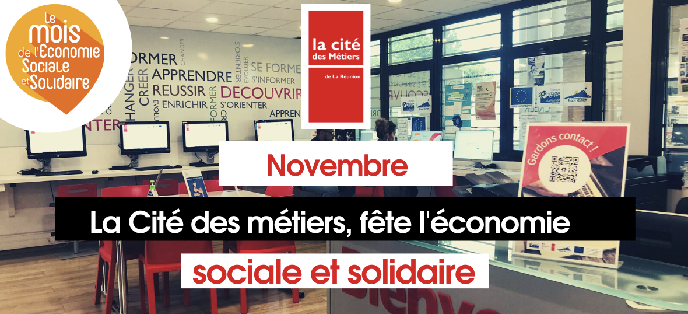 La Cité des métiers fête le mois de l'Economie Sociale et Solidaire ! La Cité des métiers fête le mois de l'Economie Sociale et Solidaire !