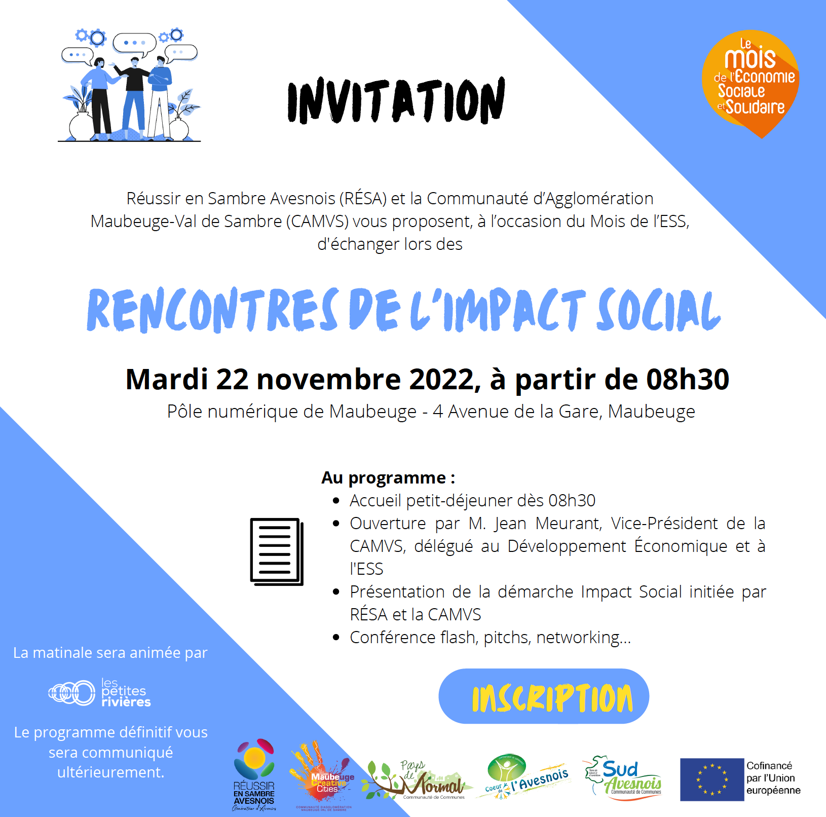 Rencontres de l'impact social Programme rencontres de l'impact social