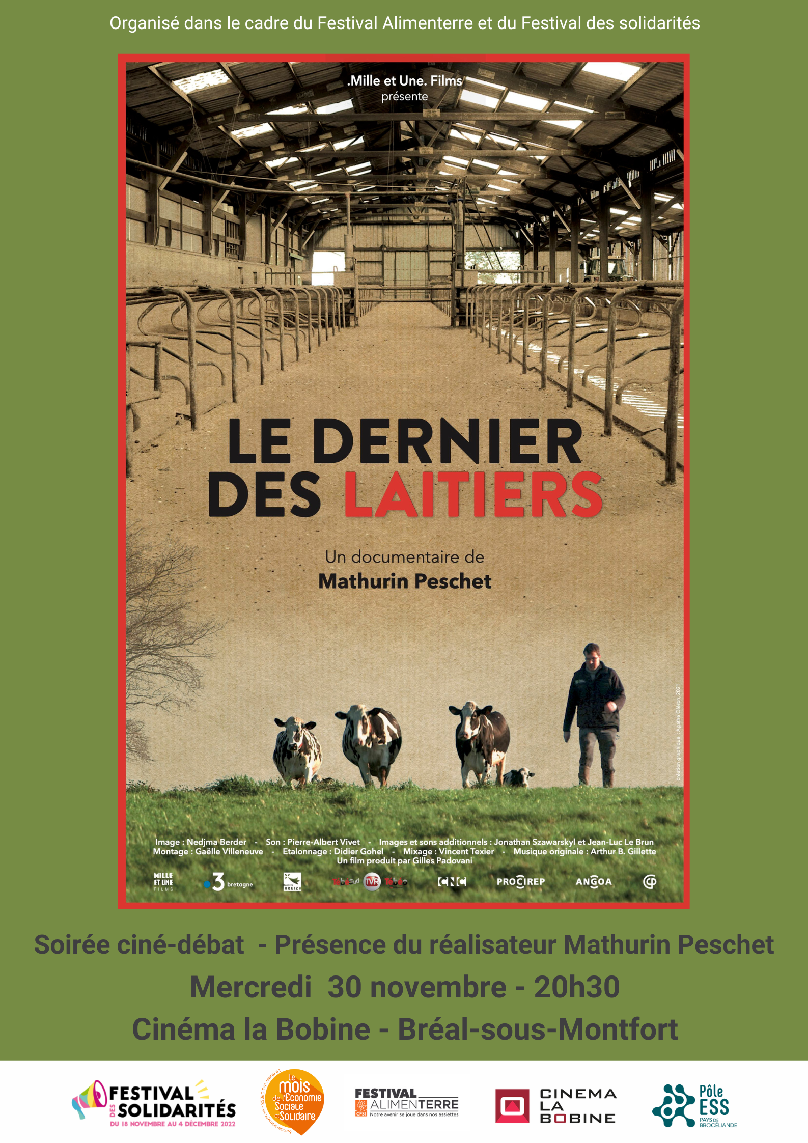 Affiche Le dernier des laitiers