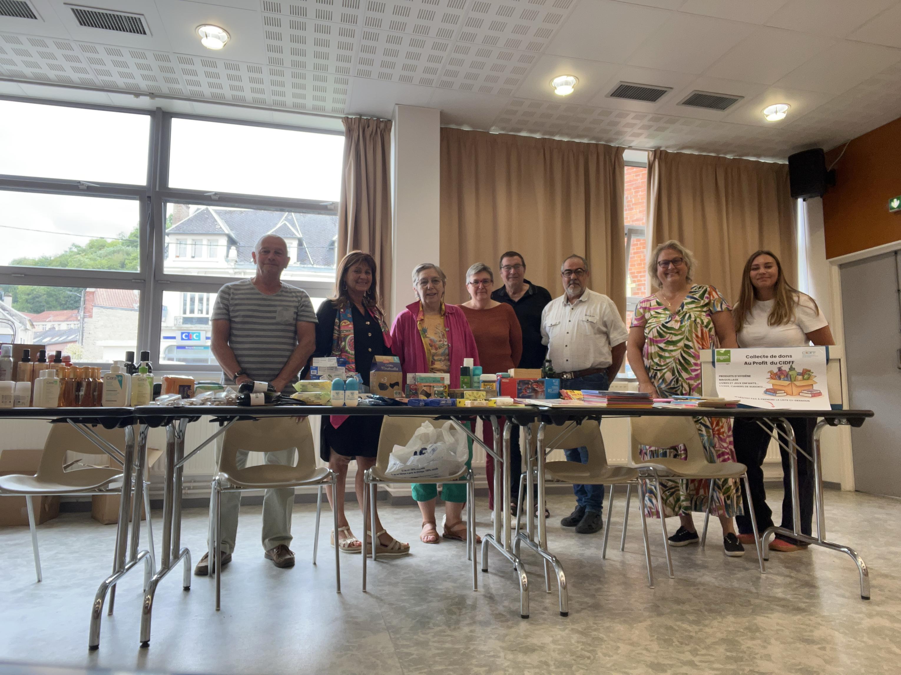 Les élu.e.s MGEN en action Une belle action de solidarité organisée par les élu.e.s MGEN de l'Aisne
