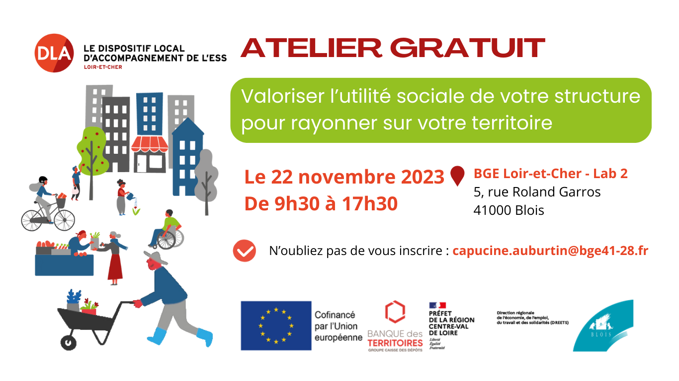 Atelier collectif sur l'utilité sociale, le 22 novembre 2023