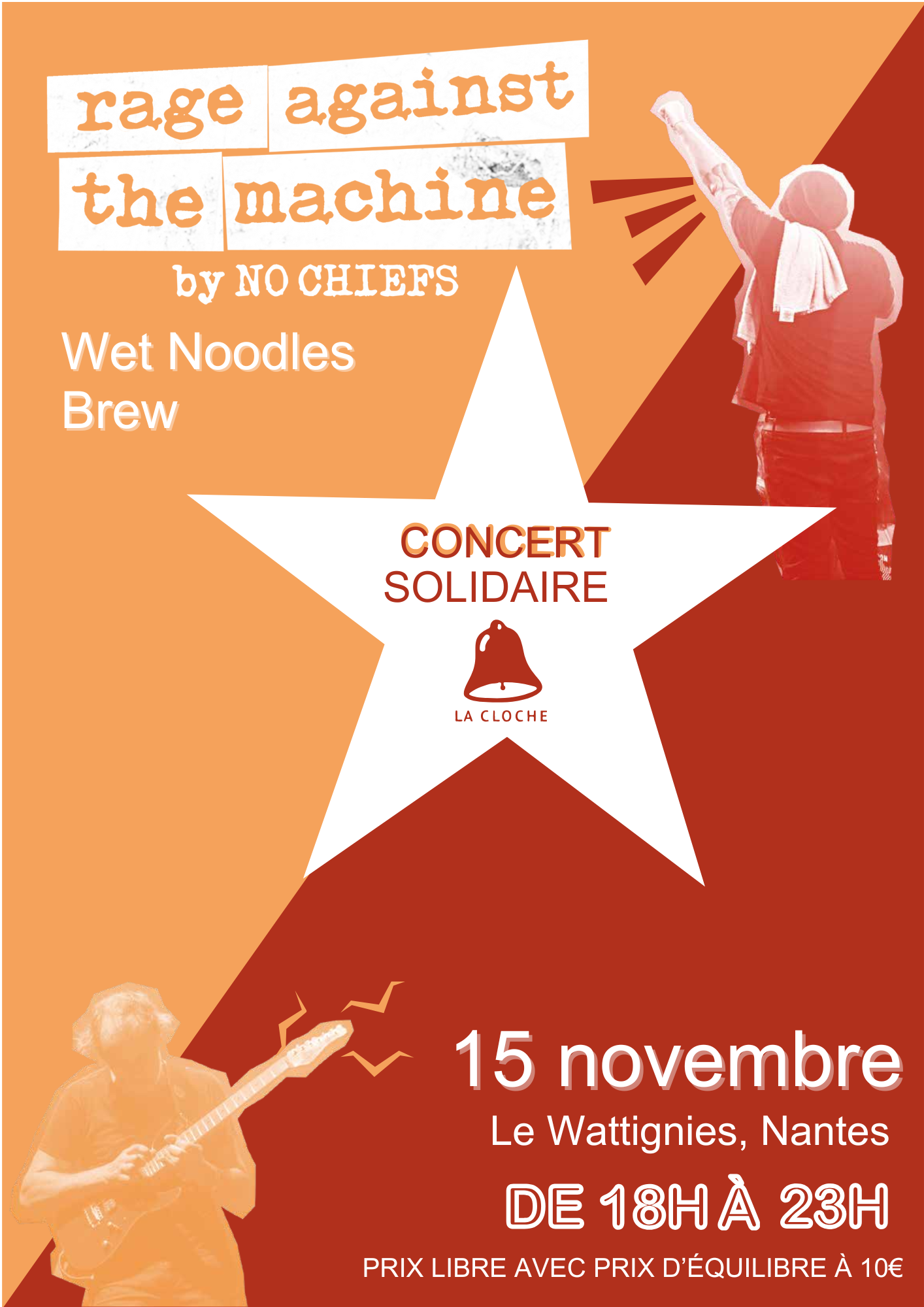 Affiche concert solidaire du 15/11