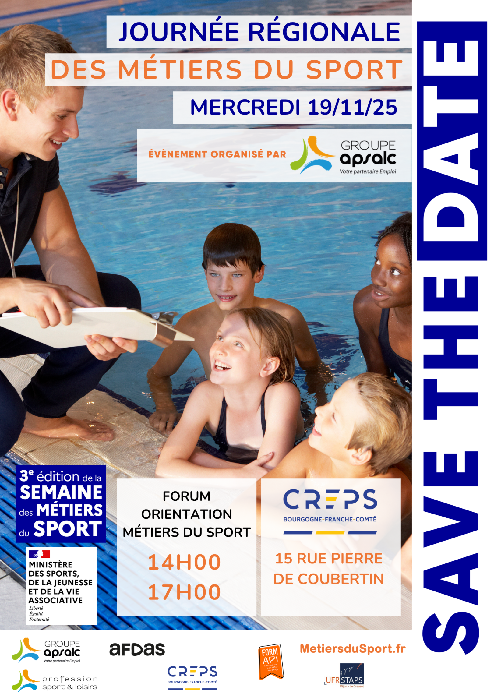 Journée Régionale des Métiers du Sport - 19/11/2025