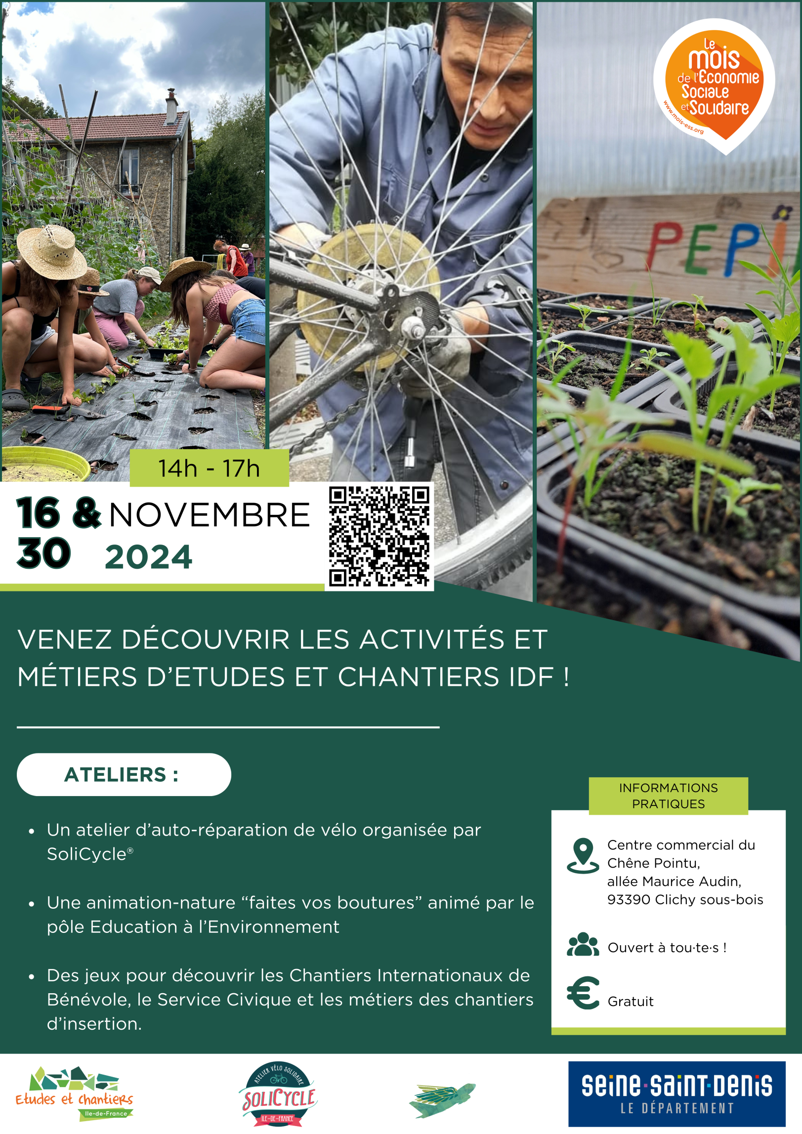 Venez découvrir les activités et métiers d’Etudes et Chantiers IDF ! Venez découvrir les activités et métiers d’Etudes et Chantiers IDF !