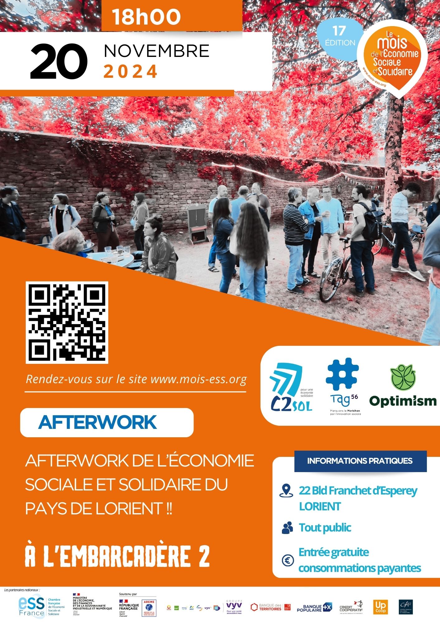 AFTERWORK DE L'ÉCONOMIE SOCIALE ET SOLIDAIRE DU PAYS DE LORIENT