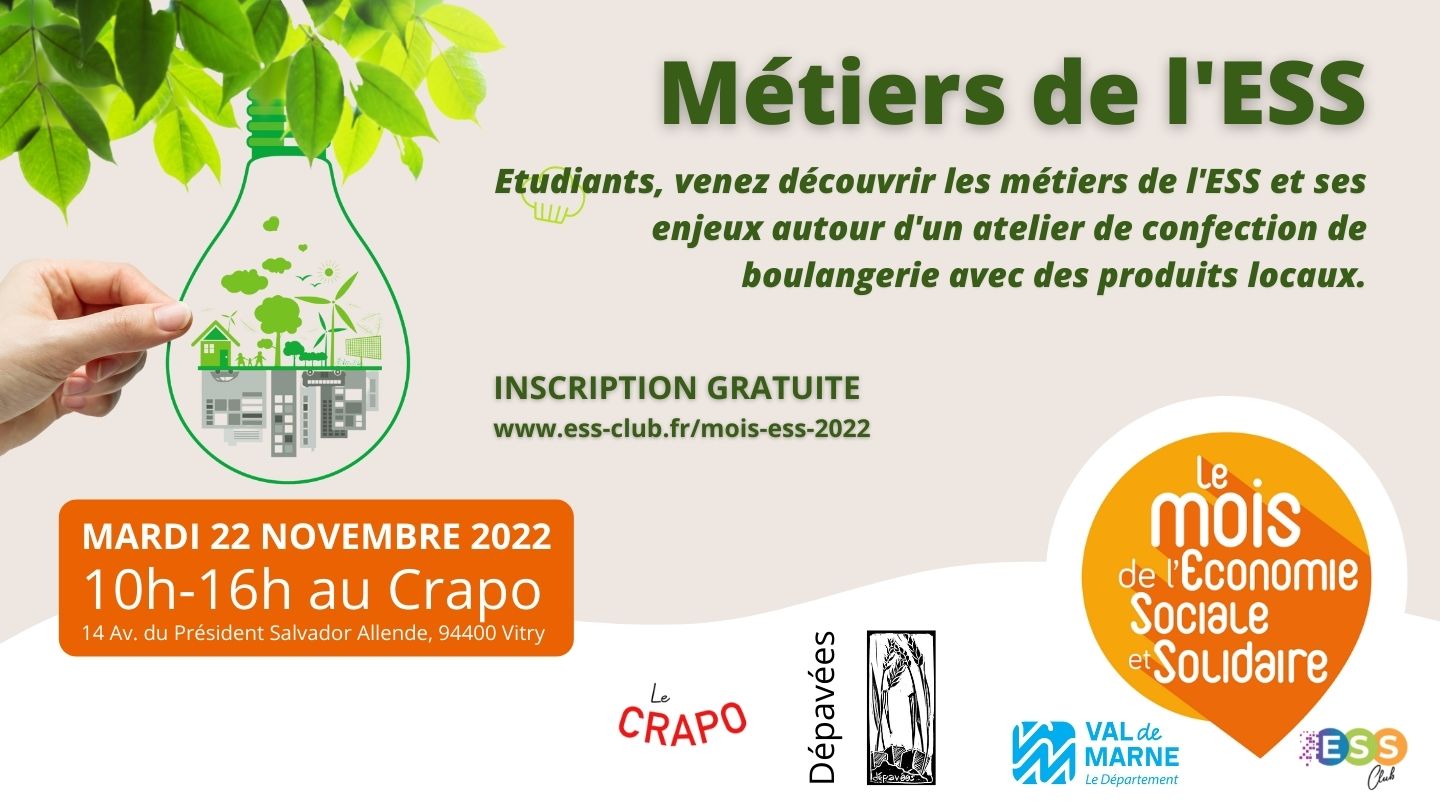 Découverte des métiers de l'ESS et de ses enjeux