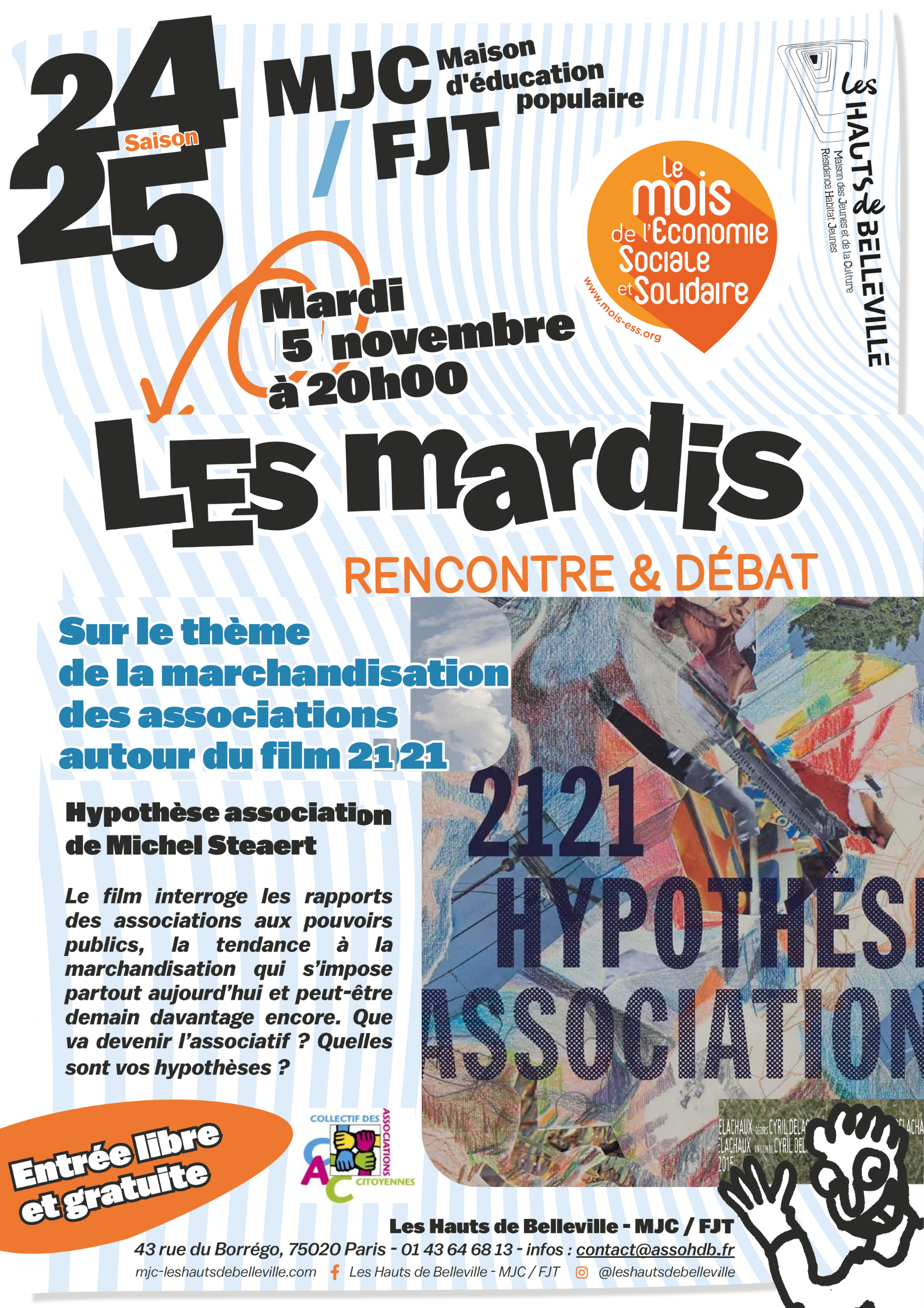 Ciné Débat sur la marchandisation des associations marchandisation des associations