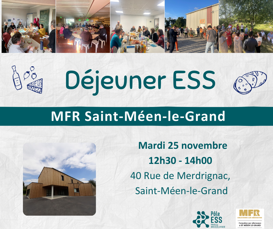 Déjeuner ESS - MFR Saint-Méen-le-Grand