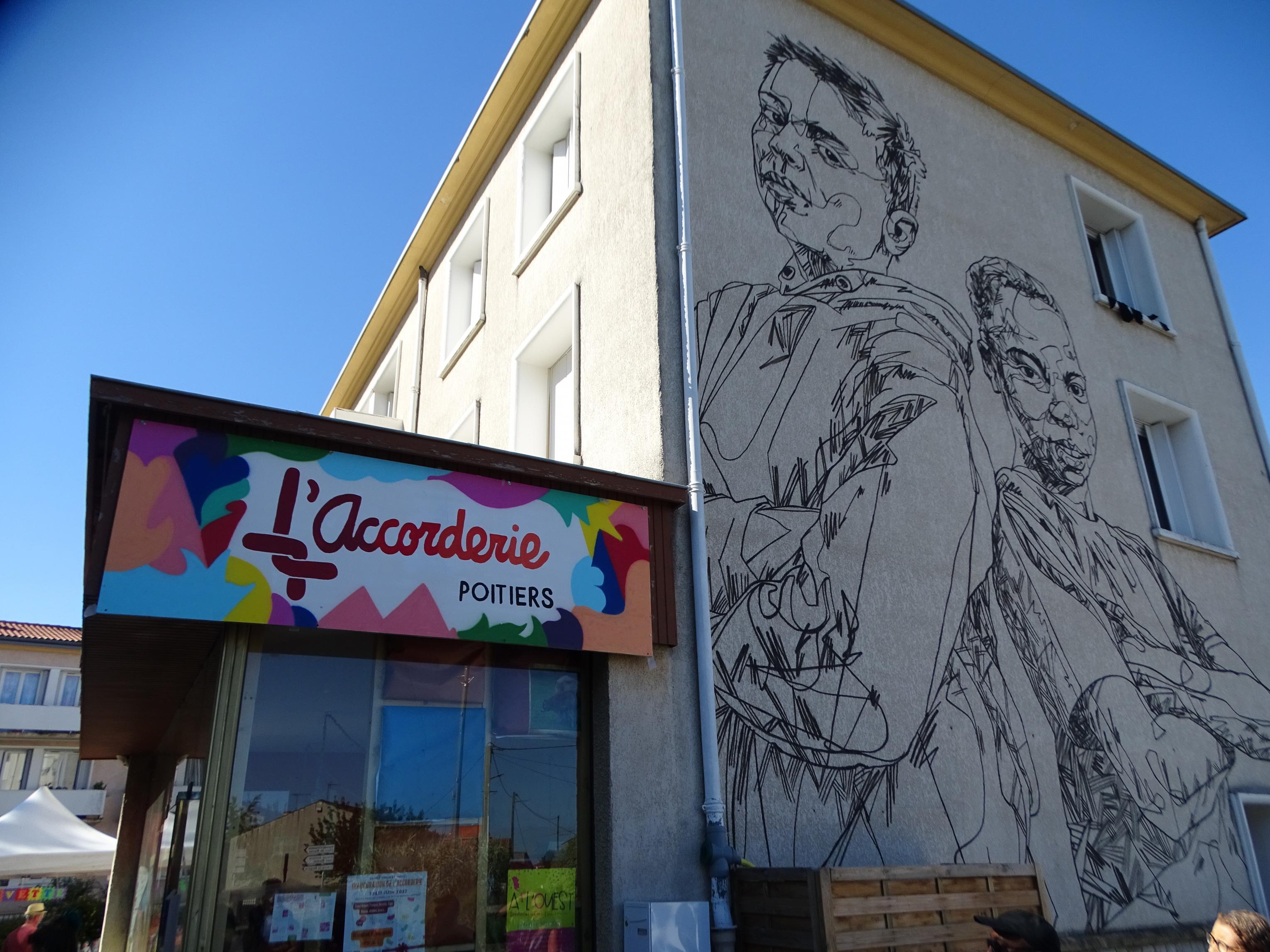 Photo de l'enseigne de l'Accorderie