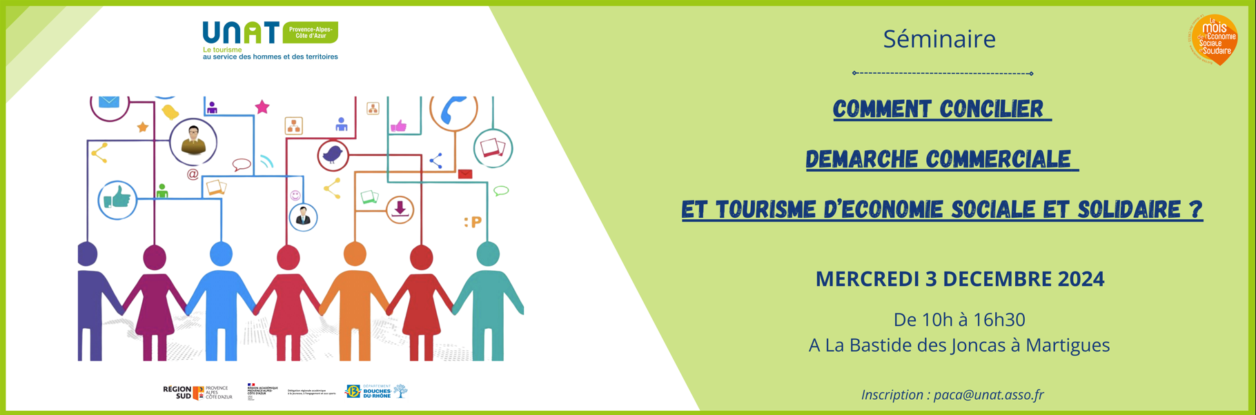 Comment concilier démarche commerciale et Tourisme d'Economie Sociale et Solidaire ? Démarche commerciale et Tourisme d'ESS