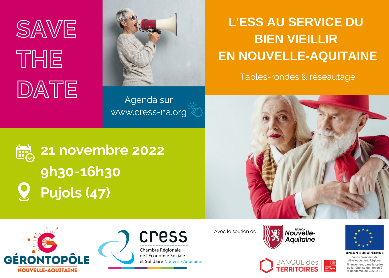 Affiche - Ess au service du bien viellir