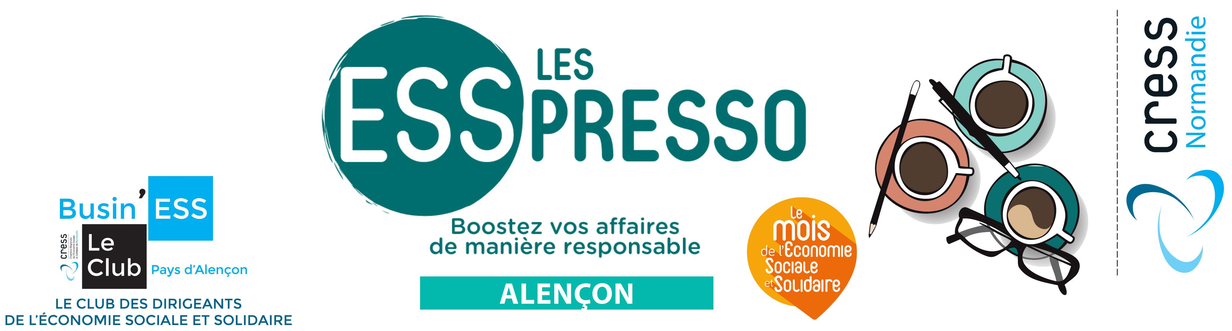 Salon d’affaires ESSpresso à Alençon Salon d’affaires ESSpresso à Alençon - 29 novembre : Boostez vos affaires de manière responsable !