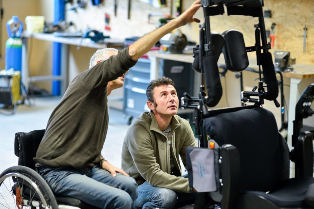 Fauteuil roulant reconditionnement matériel médical