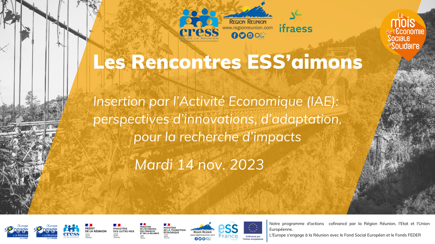 Les Rencontres ESS'aimons du 14 nov 2023