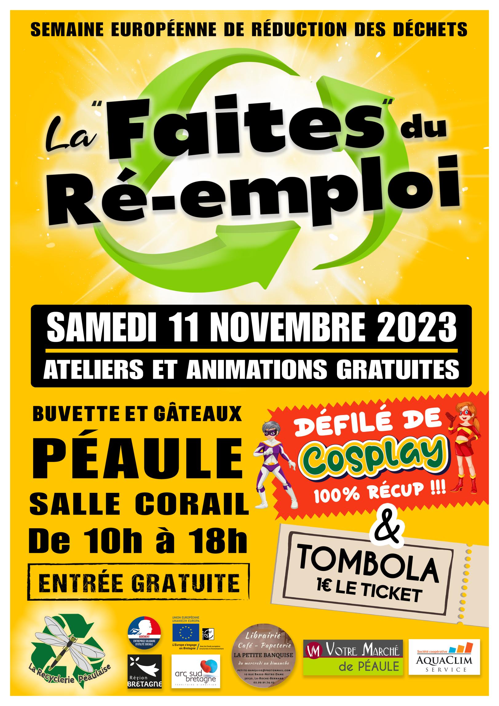 Faites du réemploi Péaule