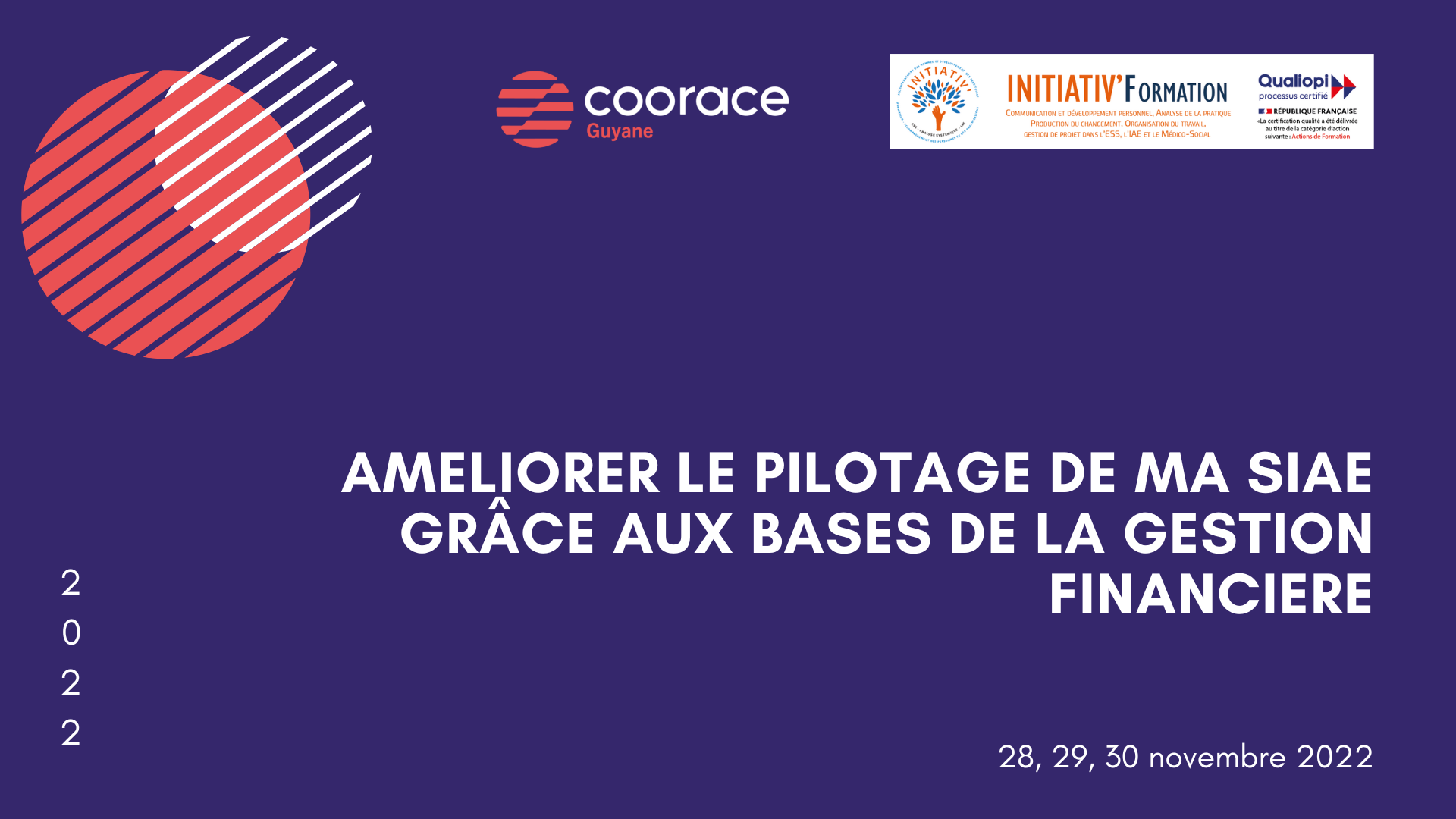 Améliorer le pilotage de ma SIAE grâce aux bases de la gestion financière Améliorer le pilotage de ma SIAE grâce aux bases de la gestion financière