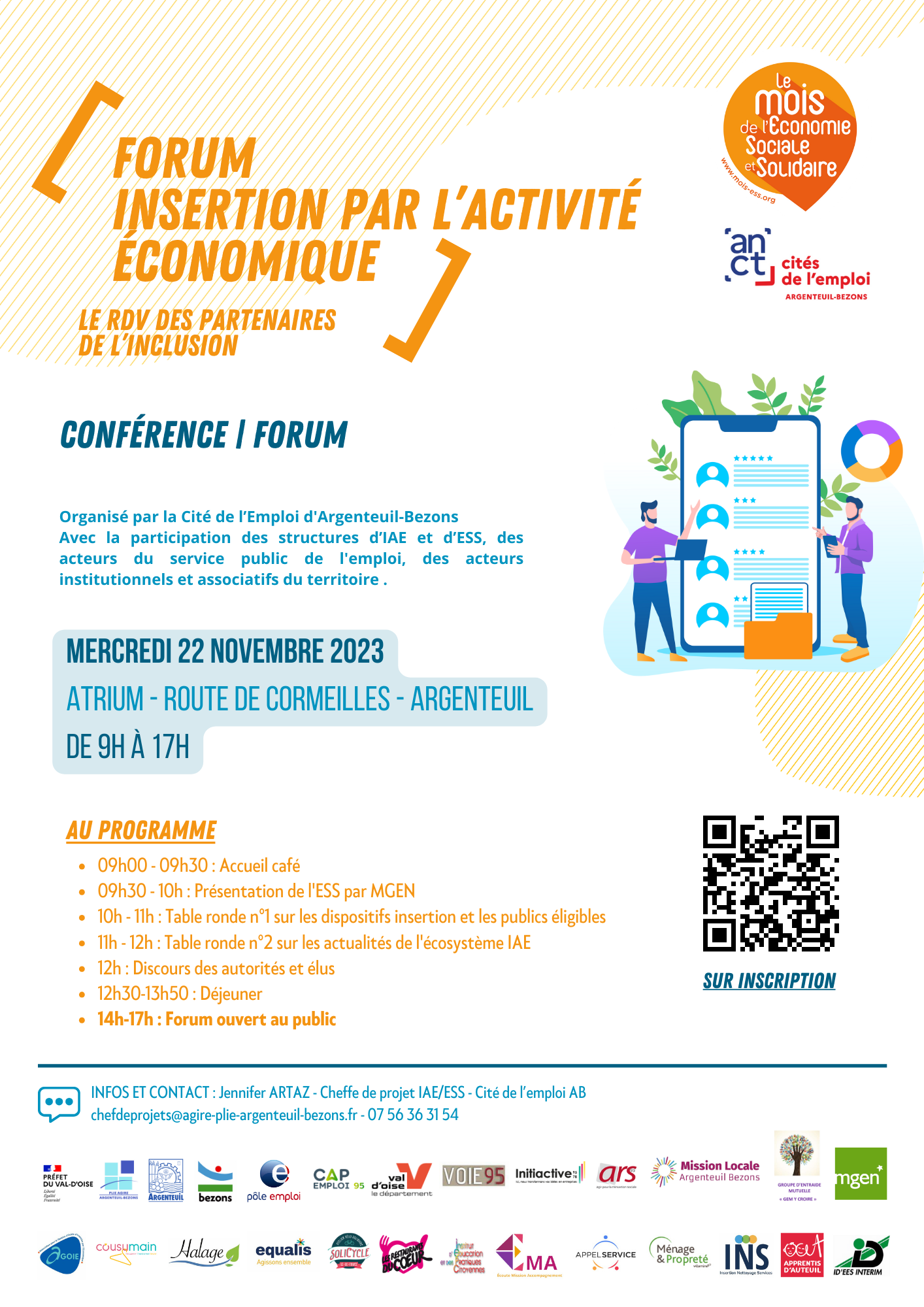 Affiche forum IAE 22/11/2023