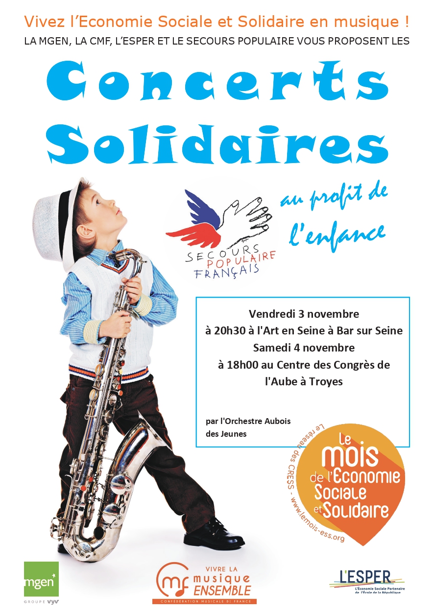 Concerts solidaires dans l'AUBE concert solidaire Dans l'AUBE