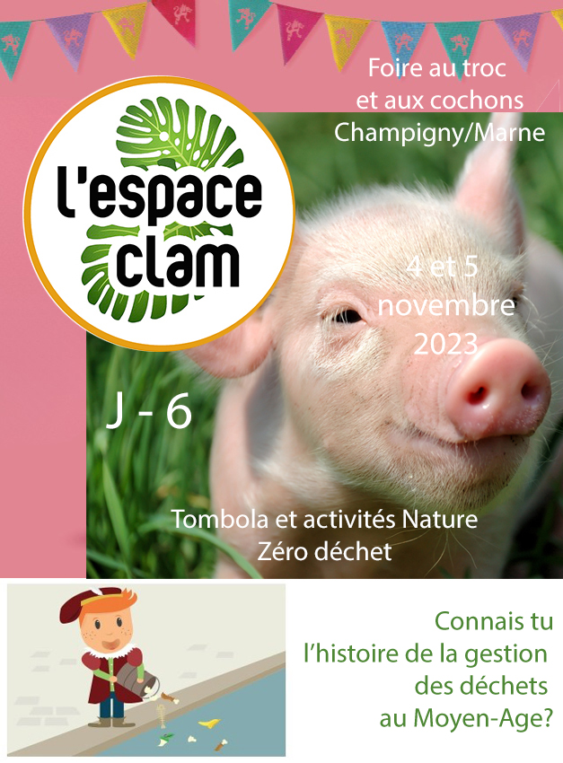 Foire aux cochons et au troc #déchet #compost #animation #ecologie