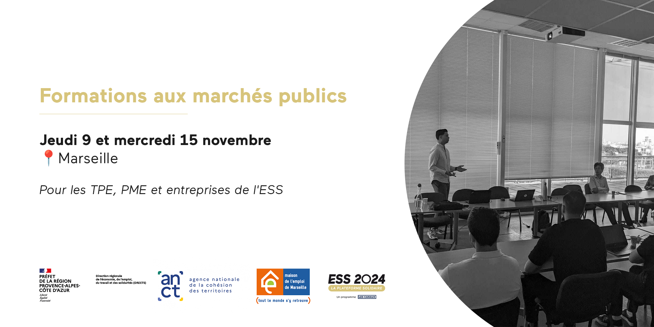 Formation aux marchés publics