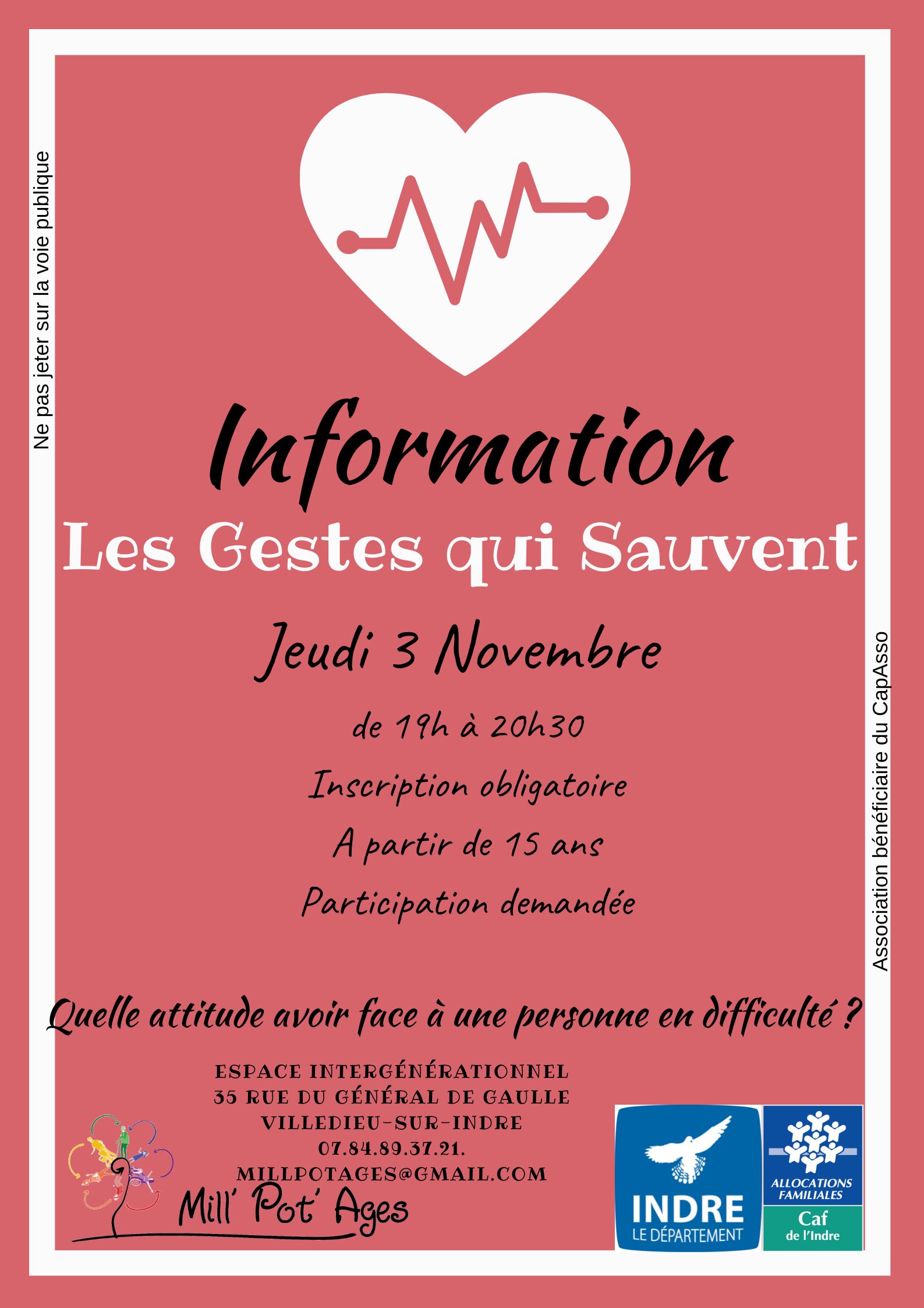 Information sur les Gestes qui sauvent