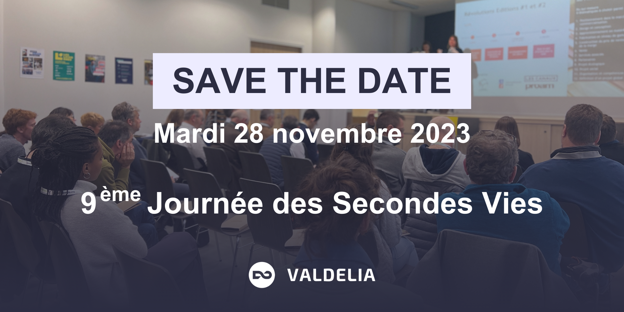 VALDELIA | INSCRIPTION - 9ème Journée des Secondes Vies VALDELIA | INSCRIPTION - 9ème Journée des Secondes Vies - 28/11/2023