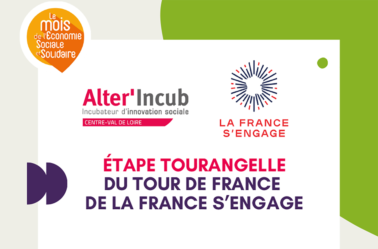 ÉTAPE TOURANGELLE DU TOUR DE FRANCE DE LA FRANCE S’ENGAGE